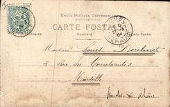 VINTAGE POSTCARD Fantasy Woman Theater Odeon Mitzy Dalti