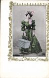 VINTAGE POSTCARD Fantasy Woman Theater the eaglet