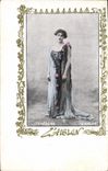 VINTAGE POSTCARD Fantasy Woman Therese Theater the Eaglet