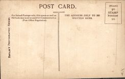 VINTAGE POSTCARD Fantasy Theater Mr. Bransby Williams