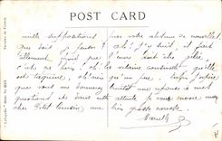 CPA Negre Enfant de couleur Lion