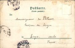 VINTAGE POSTCARD Gruss aus DER katholischen Mission in Peeled Namaqualand Hottenotten Polaire