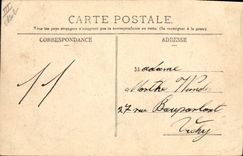 CPA Folklore Auvergne La Bourree