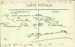 CPA Folklore Auvergne La Bourree