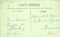CPA Folklore Auvergne La Bourree