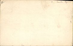 CPA Bateau (dessin a la main) 