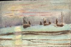CPA Bateau (dessin a la main) 