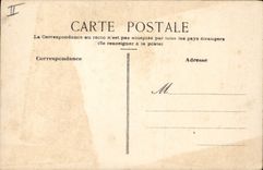 CPA Bateau (dessin a la main) 