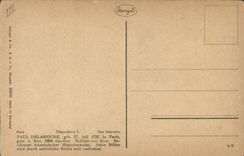 CPA Napoleon 1er Paul Daleroche