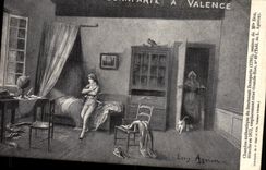 CPA Napoleon 1er Chambre de Bonaparte a Valence