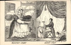 CPA Napoleon 1er Meatey Pot Bone Part