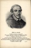 POSTAL Jean de Balue cardinal y ministro de la VENDIMIA de Louis XI