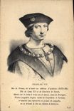 CPA Charles VIII Roi de France