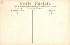 POSTAL Marie Antonieta de la VENDIMIA y sus tres niños