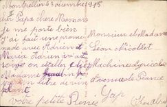 CPA Coq Enfants Bebes poilus 