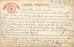 Museo de Militaria de la POSTAL de la VENDIMIA de las cáscaras de París del ejército de la tumba 420 cerca de Verdún