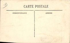 POSTAL Militaria Zouaves de la VENDIMIA la cantina con el gran alto