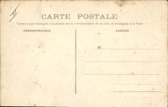 POSTAL Militaria Zouaves de la VENDIMIA con las operaciones el cuidado de la limpieza