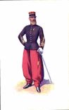 CPA Militaria Zouaves 1900 Officier Musee Marechal Franchet d'Esperey Alger