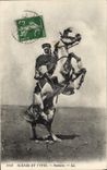 CPA Militaria Fantasia Cheval Spahi