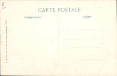 POSTAL Militaria Spahis Morrocans de la VENDIMIA en una granja