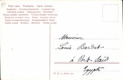 CPA Fantaisie Enfants Egypte