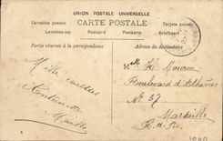 VINTAGE POSTCARD Theater Gauthier Woman