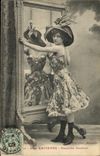 VINTAGE POSTCARD Theater Woman Paulette Darbon