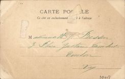 VINTAGE POSTCARD Theater Graziella Woman