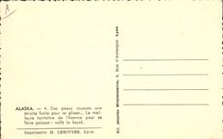 CPA Polaire Amerique du Nord Alaska Le Kayak