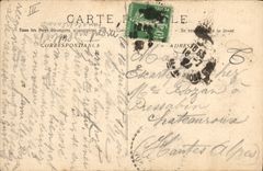 CPA Polaire Amerique du Nord Le Gauss entoure par les animaux antarctiques Palais de la mer Section allemande 