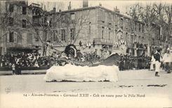 CPA Polaire Aix en Provence Carnaval XXII Cok en route pour le Pole Nord