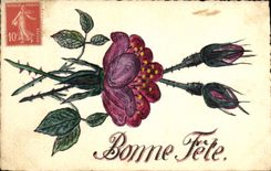 La POSTAL de la VENDIMIA (que dibuja la mano) florece buen festival