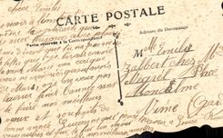 CPA (dessin la main) Fleurs