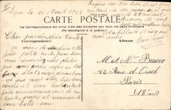 CPA (dessin la main) Fleurs Hirondelle