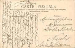 Mujer del hombre de la POSTAL de la VENDIMIA (que dibuja la mano)