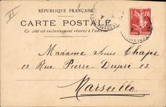 CPA (dessin la main) Femme