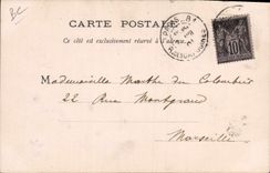 CPA (dessin la main) Femme 