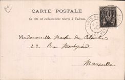 CPA (dessin la main) Femme