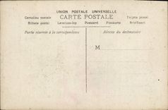 Museo de Napoleon de la POSTAL de la VENDIMIA 1r de la unión de la lumbrera de Napoleon y de Marie Louise