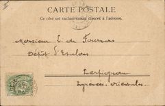 POSTAL Napoleon de la VENDIMIA el 1r certificado bautismal de Ajacio de Napoleon