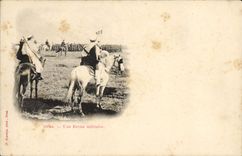 CPA Militaria Oran Une revue militaire