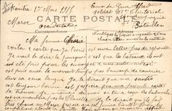 CPA Militaria Goumiers ramenant des prisonniers allemands de Dixmude a Furnes