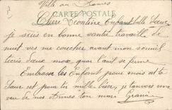 Paso de Militaria de la POSTAL de la VENDIMIA de un regimiento de Spahis senegalés en el nuevo puente de Compiegne