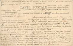 POSTAL Militaria de la VENDIMIA el ejército francés en Marox Tringlot