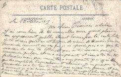 Patrullas de Militaria de la POSTAL de la VENDIMIA de Spahis Morrocans que cruzan la aldea de Ribecourt