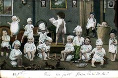 CPA Fantaisie Enfants Bebes 