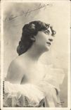 VINTAGE POSTCARD Theater Zorelli Woman