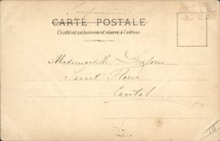 VINTAGE POSTCARD Theater Zorelli Woman