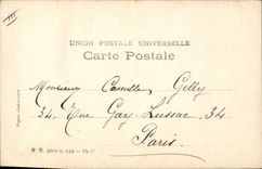 VINTAGE POSTCARD Theater Woman Theater Marigny Paulette